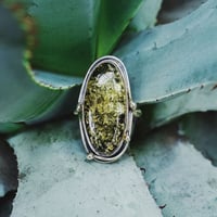 Maui dream green amber jewelry