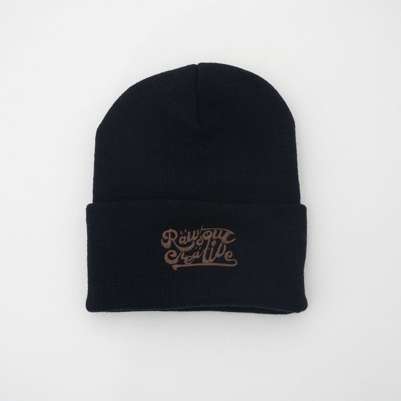新品】vaultroom SCRIPT BEANIE ビーニー BLACK