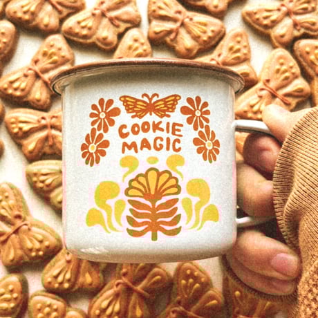ENAMEL MUG