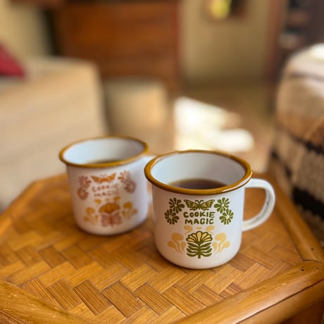 ENAMEL MUG  GREEN
