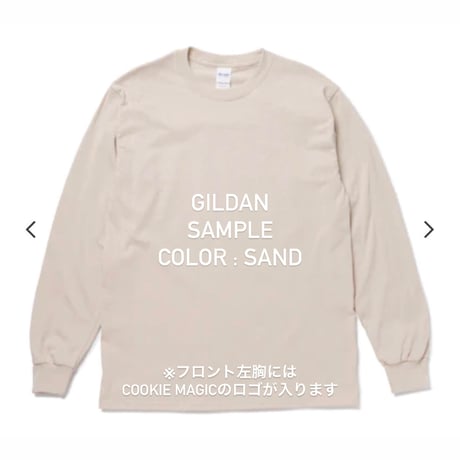 《SAND》 Long Sleeve T Shirt