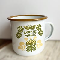 ENAMEL MUG  GREEN