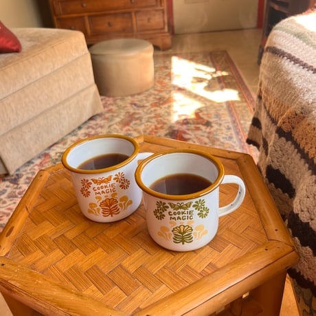 ENAMEL MUG  GREEN