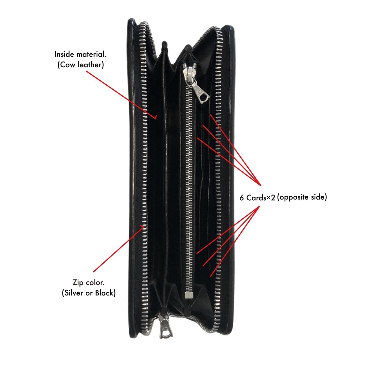 金目黒製作所 Velcro stitch less wallet 金目黒製作所 velcro