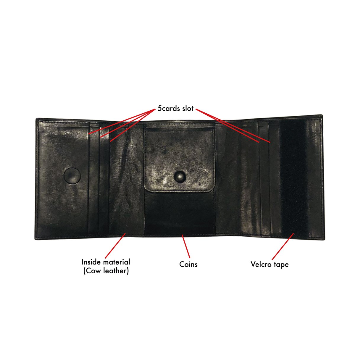 金目黒製作所 velcro stitch less wallet 財布 金目黒製作所 velcro stitch less wallet 財布