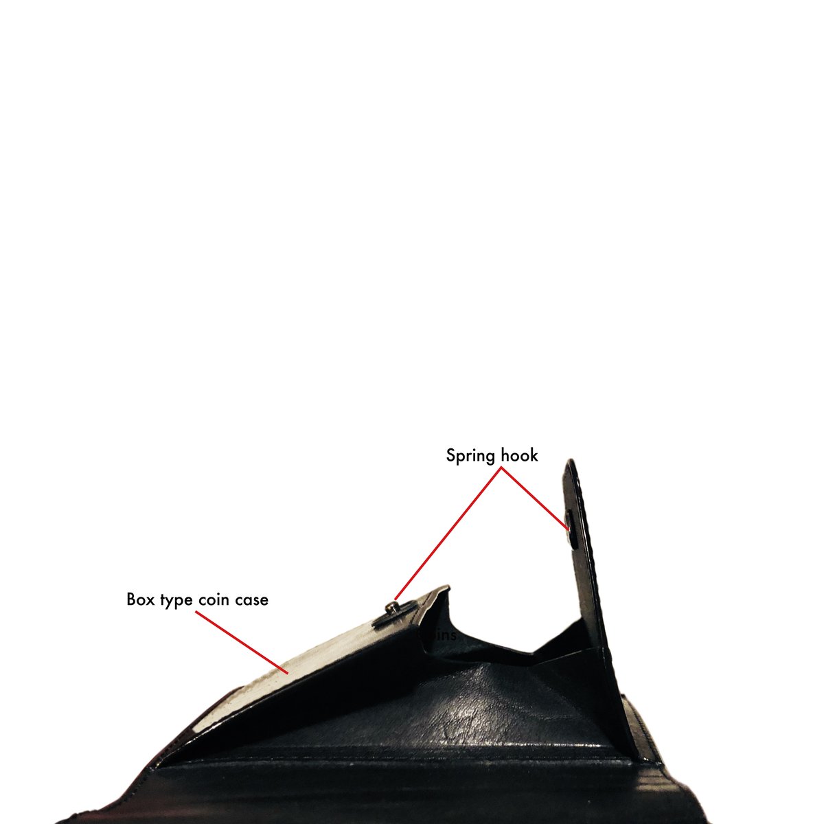 Velcro stitch less wallet | kinmeguro STORE