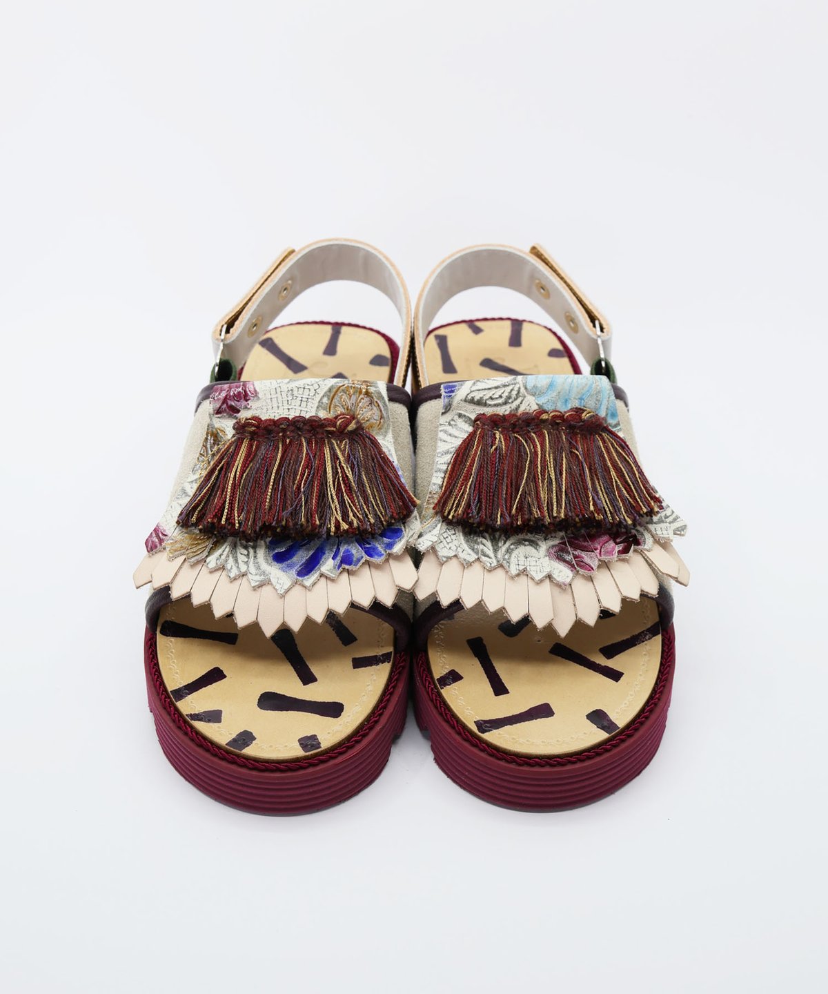 2024S/S/A/W collection> 1-88:フラワーベットサンダル | JUCO. 2024S/S/A/W collection> 1-88:フラワーベットサンダル | JUCO.