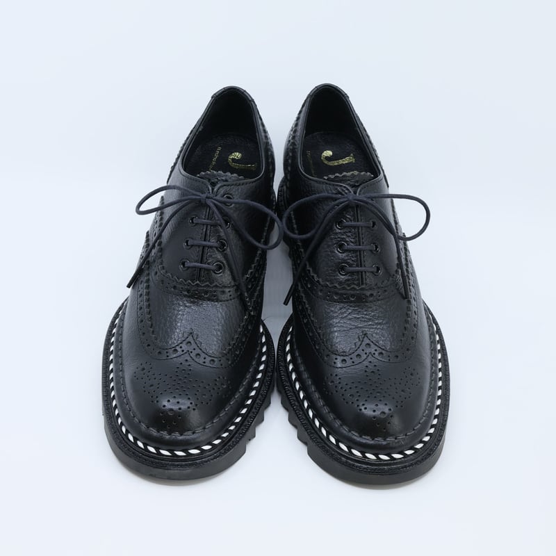 S-3_B:水玉おでかけシューズ_Black×White | JUCO.