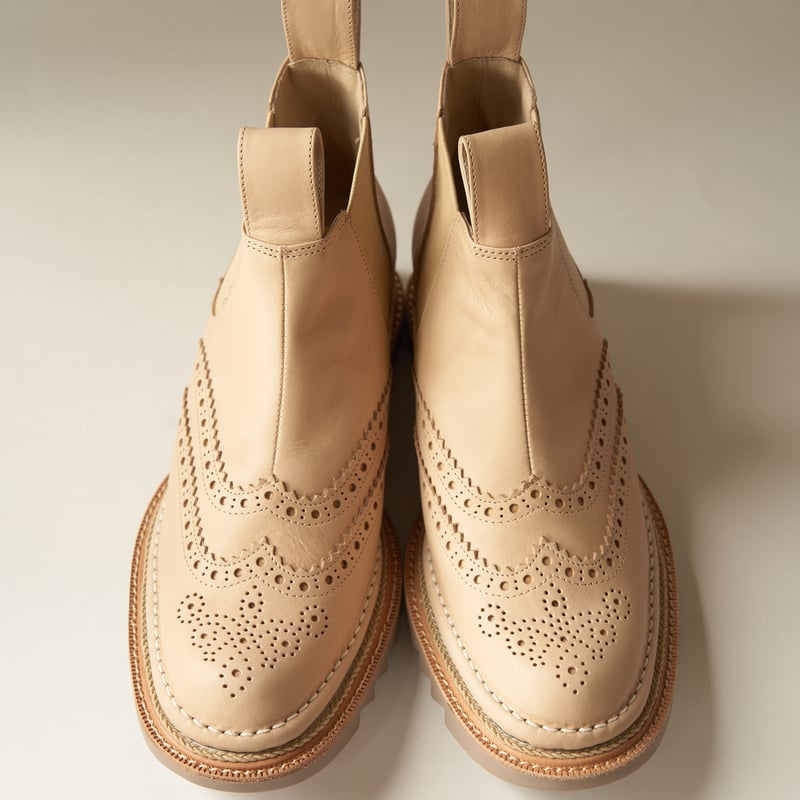 2026S/S Limited collection＞ 5-58:スキンブーツ_Beige