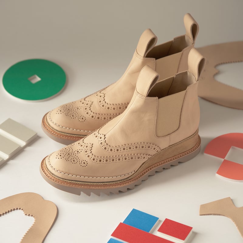 2026S/S Limited collection＞ 5-58:スキンブーツ_Beige