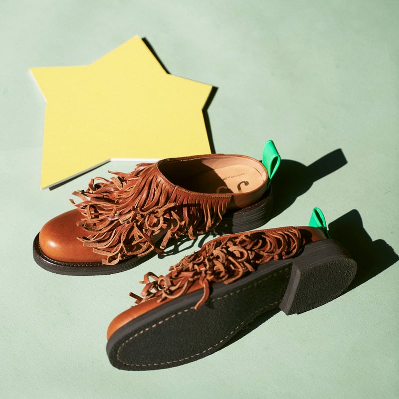 2025collection＞ 2-92:くせっ毛スリッポン_Brown | JUCO.