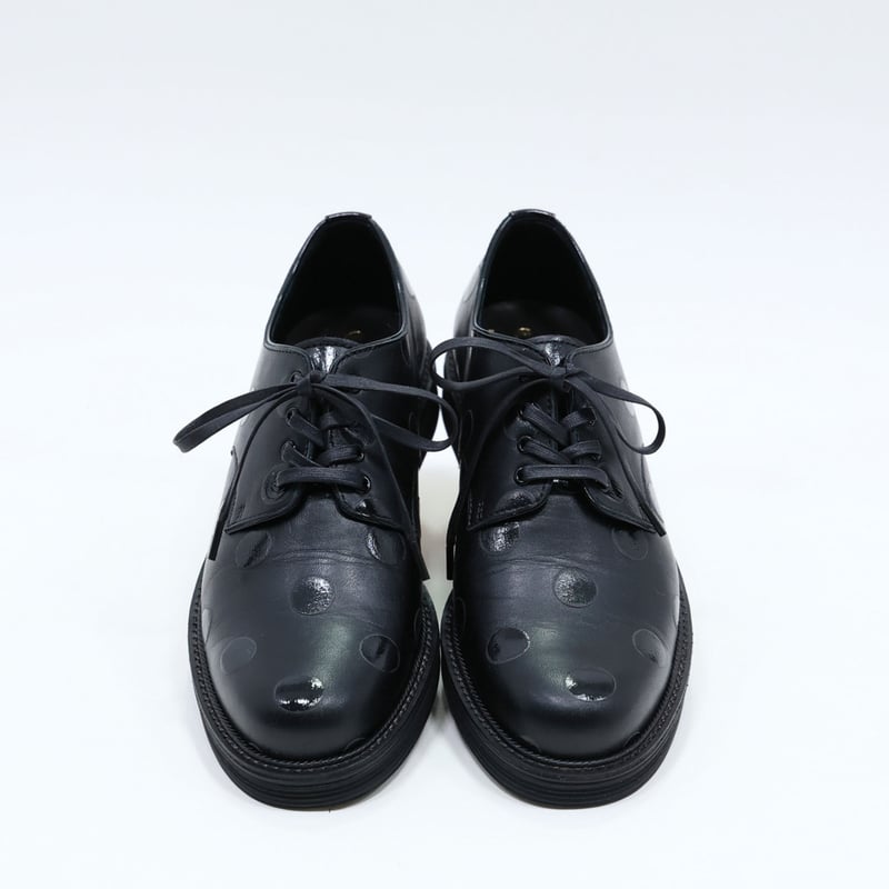 4-125:はじまりの黒シューズ_Black×Black | JUCO.