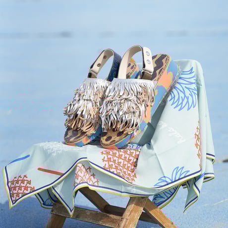 【美品・未使用】JUCO. シューズ＊グリッター×花柄×チェック＊箱あり ITEM | JUCO.