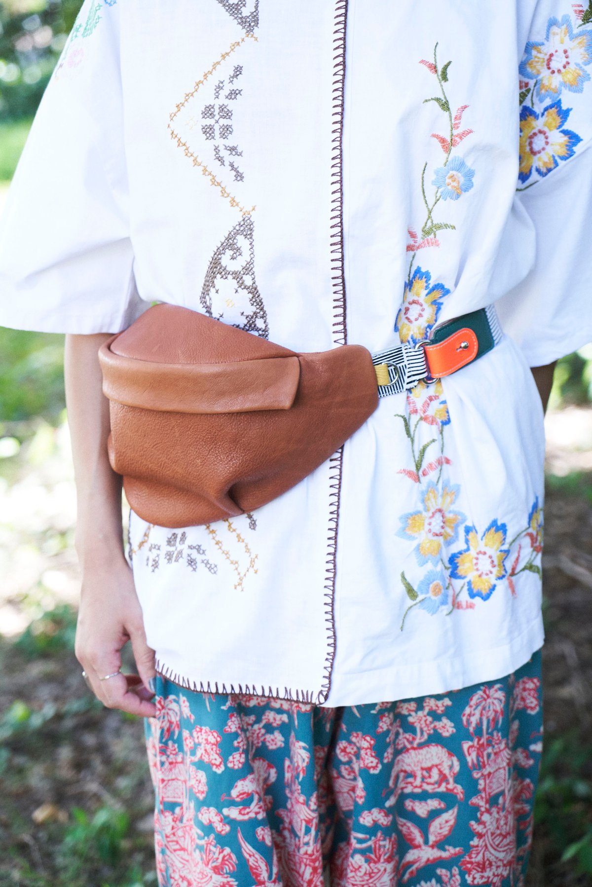 ★ほぼ未使用★美品 JUCO. ジュコ ボディバッグ ウエストポーチ 花柄 黒 ☆ほぼ未使用☆美品 JUCO. ジュコ ボディバッグ ウエストポーチ