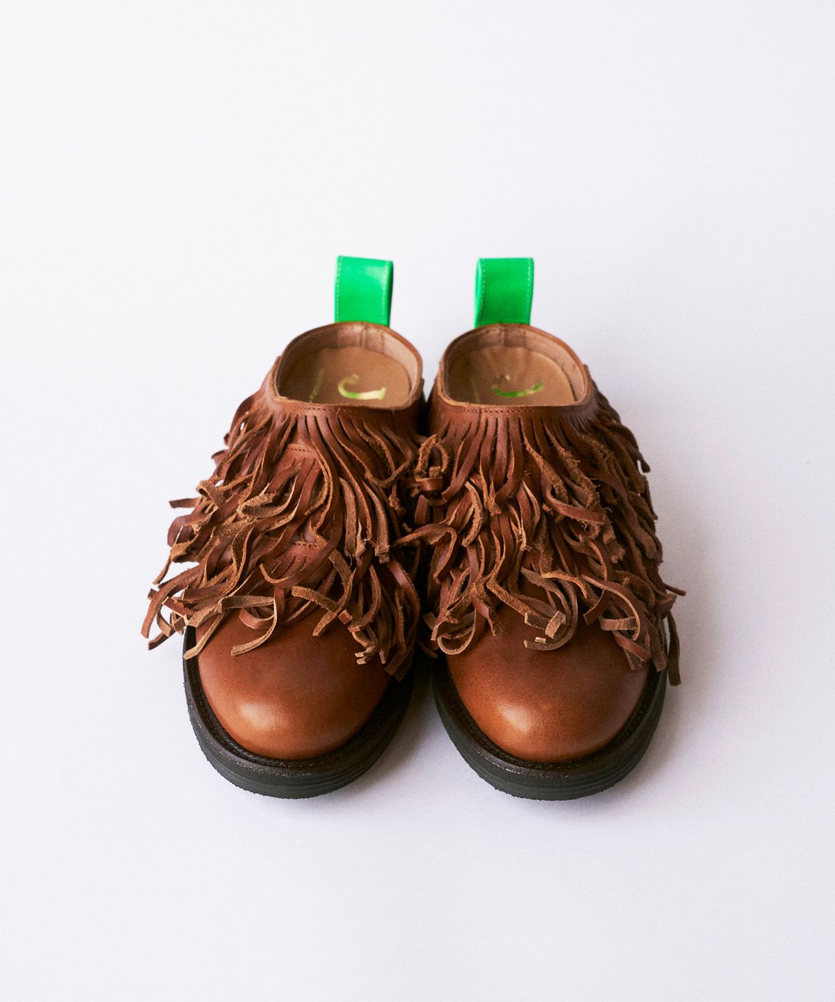2025collection＞ 2-92:くせっ毛スリッポン_Brown | JUCO.