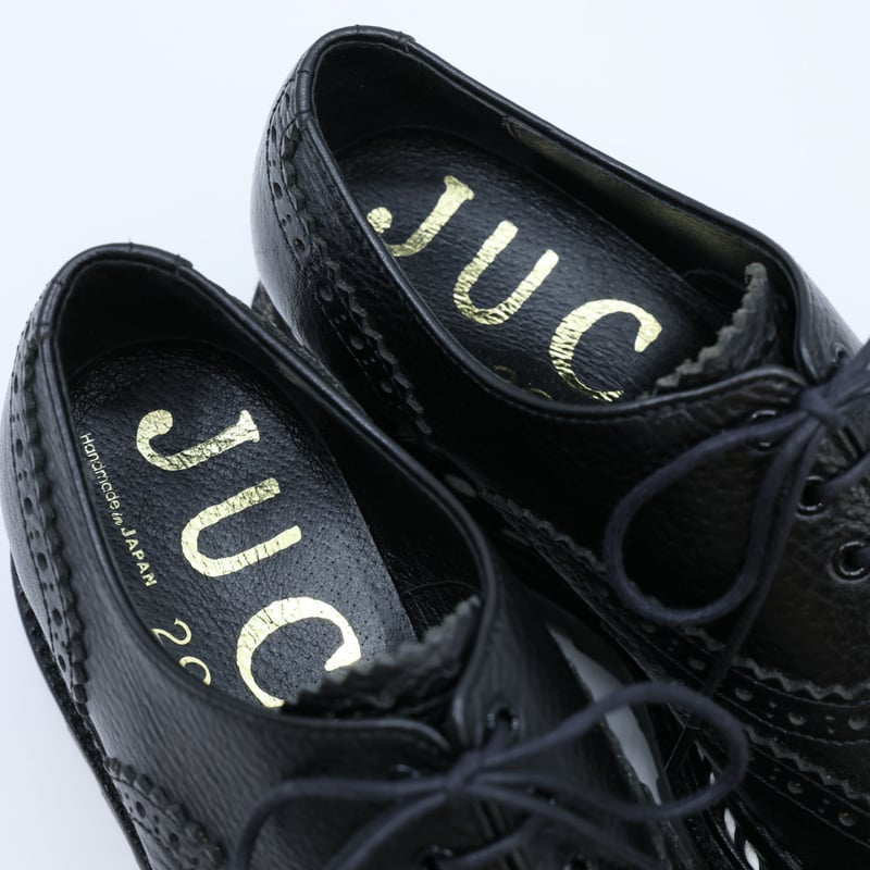 S-3_B:水玉おでかけシューズ_Black×White | JUCO.