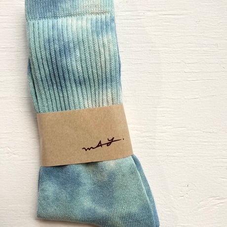 m4y Cotton Silk Socks Round