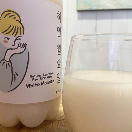 生マッコリ 하얀월요일 white monday 2本