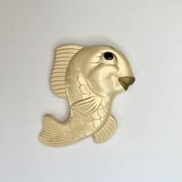 Vintage Wall Decor Yellow Fish