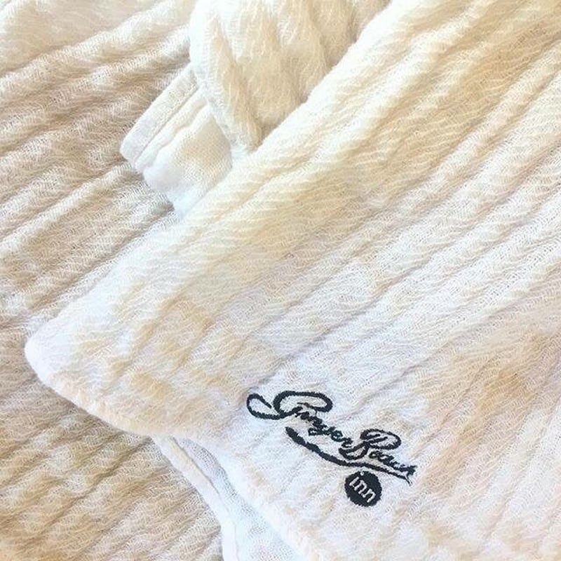 Face Towel in Linen & Organic Cotton | Ginger B