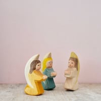 Ostheimer Wooden Figure / Angel /Orange