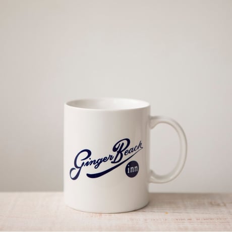 Everyday Mug　"Ginger Beach Inn Logo" / Black