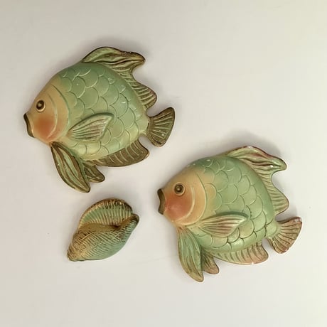 Vintage Wall Decor Fish & Shell