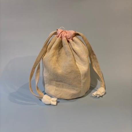 upto Linen Patchwork 巾着