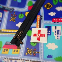 ひょっこりエピペン用ポーチご予約【街の路線図柄ラミネート】