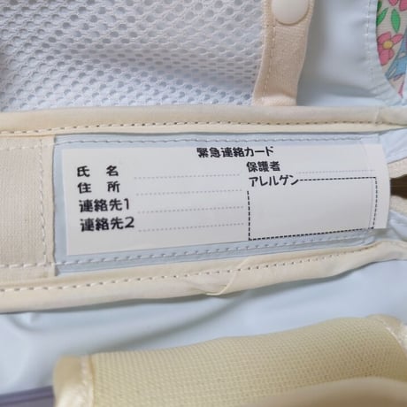 【送料無料】　ひょっこりエピペン用ポーチ１本両開きタイプ・イチゴフラワーシャボン柄ラミネート生地（水色）ラミネート【No.20230422】