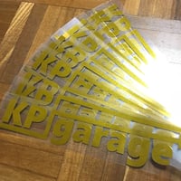 KP garageオリジナルステッカー[大]