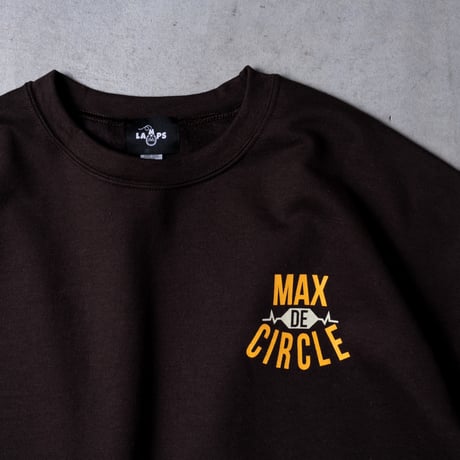 MAX DE CIRCLE スウェット Dark Choc
