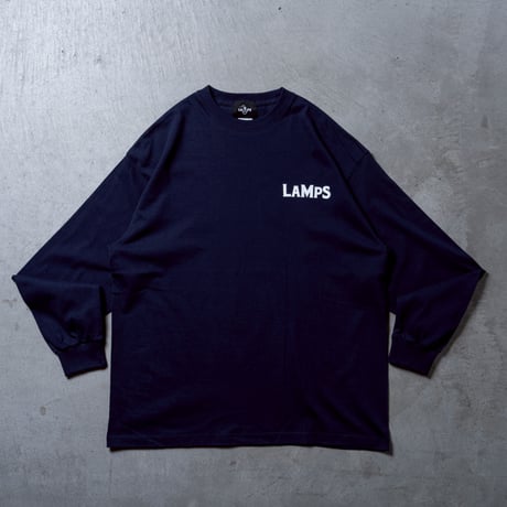 LAMPS ロングスリーブTシャツ（NVY）