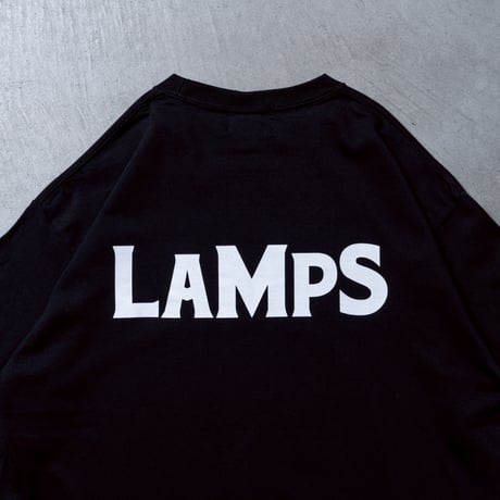 LAMPS ロングスリーブTシャツ（BLK）