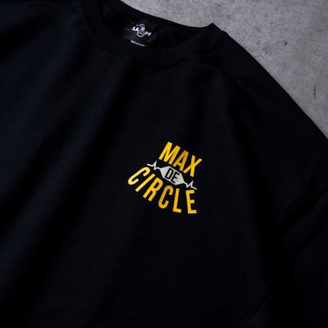 MAX DE CIRCLE スウェット BLK