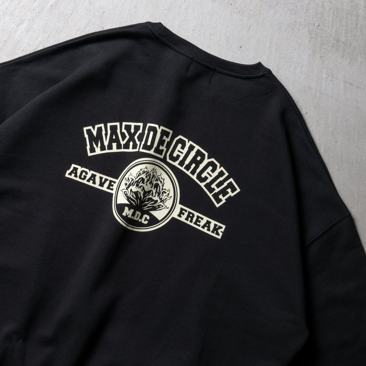 M.D.C AGAVE スウェット （BLK） | LAMPS