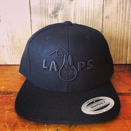 LAMPSスナップバックウール
