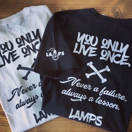 LAMPS クロスボーン Tシャツ