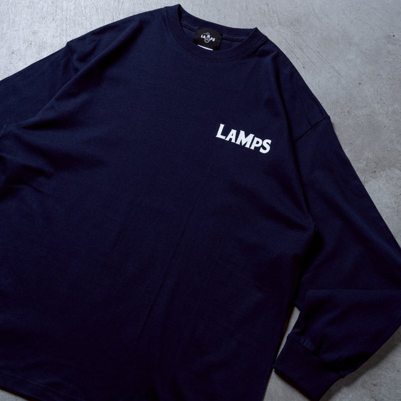 LAMPS ロングスリーブTシャツ（NVY） | LAMPS