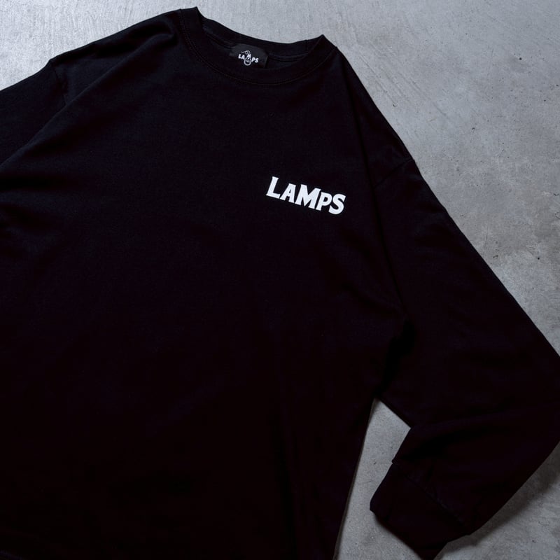 LAMPS ロングスリーブTシャツ（BLK） | LAMPS