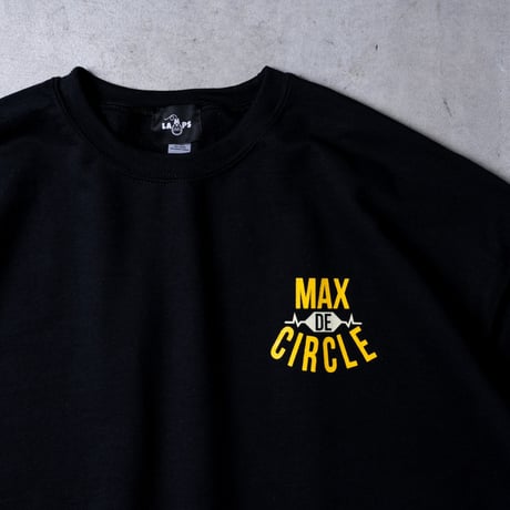MAX DE CIRCLE スウェット BLK