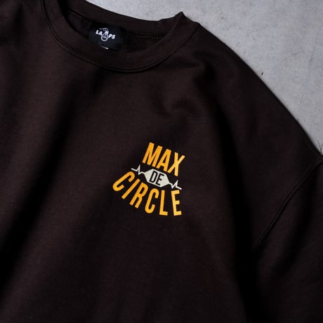MAX DE CIRCLE スウェット Dark Choc