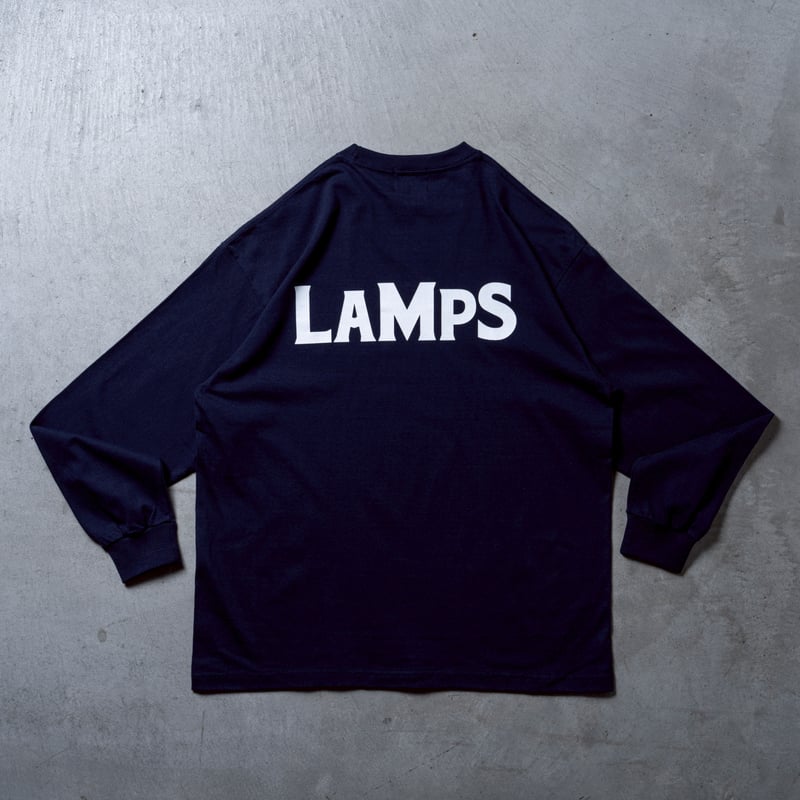 LAMPS ロングスリーブTシャツ（NVY） | LAMPS