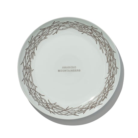 MOUNTAIN RESEARCH "Large Plate (White / Yellow)"