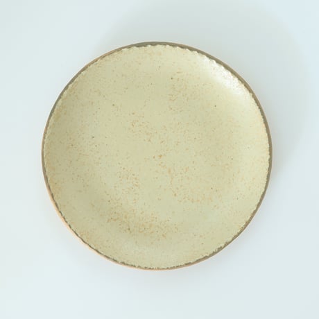 YANAGI POTTERY（柳窯）"無地（白） / 平皿（中）（直径185mm）"