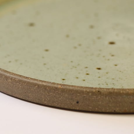 ONE KILN CERAMICS（ワンキルンセラミックス）"CULTIVATE / Flat Plate RF-CLEAR（M）"