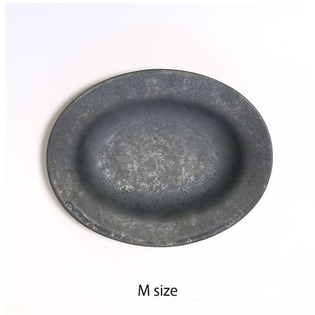 ONE KILN CERAMICS × Pebble Ceramic Design Studio  "PEBBLE OVAL PLATE(SS/S/M/L)"