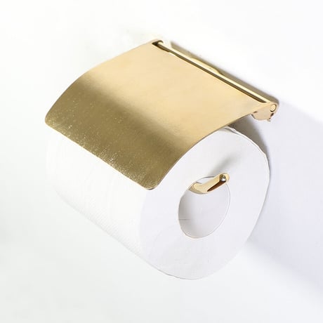 真鍮トイレットペーパーホルダー(金)