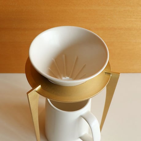 千葉工作所 "Coffee Dripper & Stand Set Ceramic"