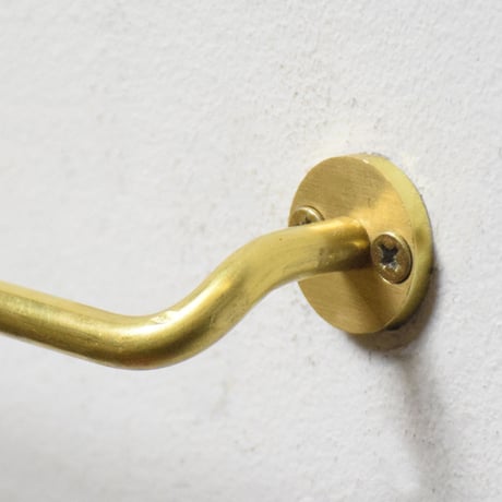 KITA WORKS（キタワークス）"Brass Towel Hanger (L)"